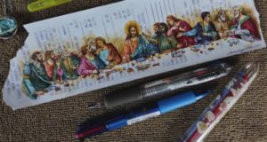 Isang Pinoy artist, pambihirang nai-drawing ang “Last Supper” sa
